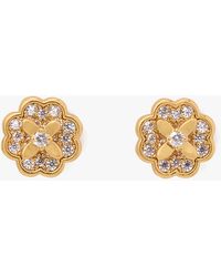 Kate Spade - Heritage Bloom Mini Studs - Lyst