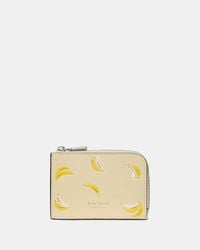 Kate Spade - Banana Mini Zip Card Case - Lyst