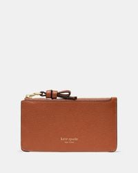 Kate Spade - Loop Zip Card Case - Lyst