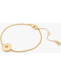 Kate Spade - Kate Spade The Color Spark Collection Clear Inspire Medallion Bracelet - Lyst