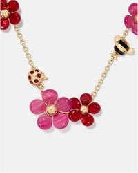 Kate Spade - Summer Daze Flower Scatter Necklace - Lyst