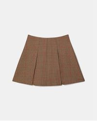 Kate Spade - Plaid Box Pleat Mini Skirt - Lyst