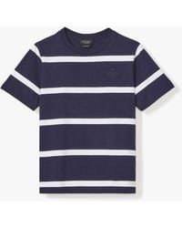 Kate Spade - Montauk Stripe Logo Tee - Lyst