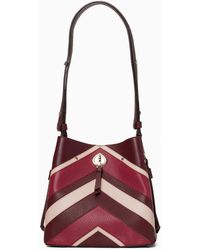 Kate Spade Leather Marti Small Bucket Bag in Brown | Lyst