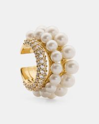 Kate Spade - Girlie Pearlie Ear Cuff - Lyst