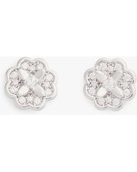 Kate Spade - Heritage Bloom Mini Studs - Lyst