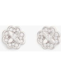 Kate Spade - Heritage Bloom Mini Studs - Lyst