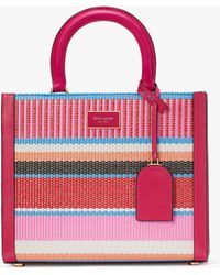 Kate Spade - Manhattan Tote Bag aus Stroh - Lyst