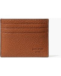 men's classic petit piqué six card wallet
