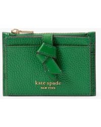 Kate Spade - Knott Zip Card Holder - Lyst