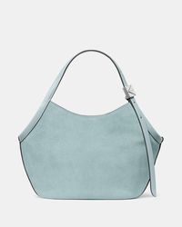Kate Spade - Deco Suede Small Tulip Tote Bag - Lyst