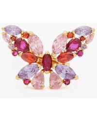 Kate Spade - Social Butterfly Statement Ring - Lyst