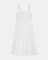 Kate Spade - Scallop Open Back Midi Dress - Lyst