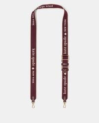 Kate Spade - Kate Spade Logo Webbing Bag Strap - Lyst