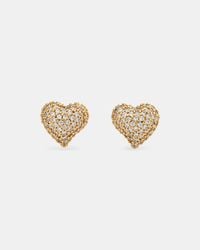 Kate Spade - Kate Spade Amour Pave Stud Earring - Lyst