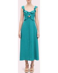 coast lola three tone pleated dress