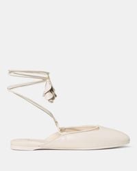 Kate Spade - Eloise Ankle Wrap Mule Flat - Lyst
