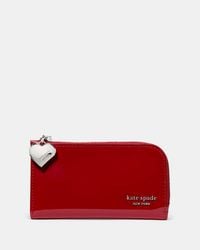 Kate Spade - Devin Patent Bifold Wallet - Lyst
