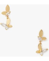 Kate Spade - Kate Spade Social Butterfly Drop Earrings - Lyst