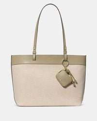 Kate Spade - Kate Spade Tessa Tote Bag With Charm - Lyst