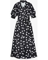 Kate Spade - Scattered Hearts Shirtdress - Lyst