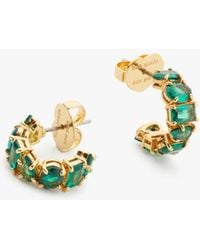 Kate Spade - Candy Shop Small Stone Hoops - Lyst