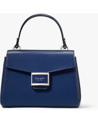 Kate Spade - Katy Shiny Tasche Mit Griff, Klein - Lyst