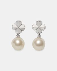 Kate Spade - Kate Spade Spade Flower Pearl Drop Earrings - Lyst