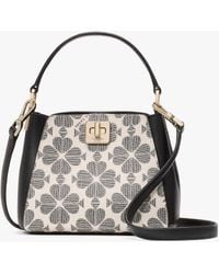 Kate Spade - Spade Flower Umhängetasche Aus Pvc Mit Tragegriff - Lyst