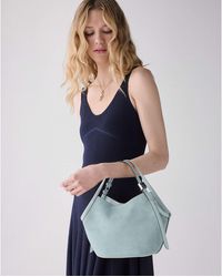 Kate Spade - Deco Suede Small Tulip Tote Bag - Lyst