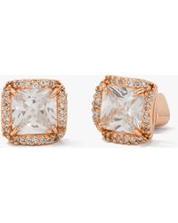Kate Spade - That Sparkle Princess Cut Large Studs - Lyst