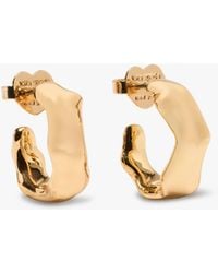 Kate Spade - Molten Hoops - Lyst