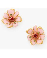 Kate Spade - Bloom In Color Statement Studs - Lyst