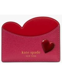 Kate Spade - Pitter Patter Card Holder - Lyst