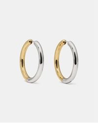 Kate Spade - Interlock Hoops - Lyst