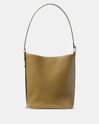 Kate Spade - Halo Glazed Leather Bucket Bag - Lyst