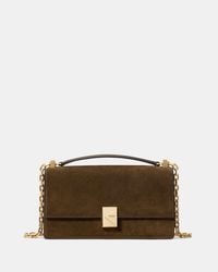 Kate Spade - Deco Suede Mini Crossbody - Lyst