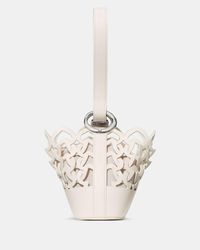 Kate Spade - Halo Woven Mini Bucket Bag - Lyst