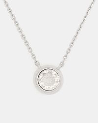 Kate Spade - Round Stone Pendant - Lyst