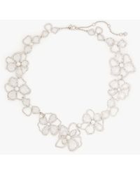 Kate Spade - Precious Bloom Statement Necklace - Lyst