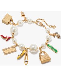 Kate Spade - New York Minute Charm Bracelet - Lyst