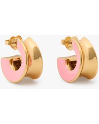 Kate Spade - Bold Small Hoops - Lyst