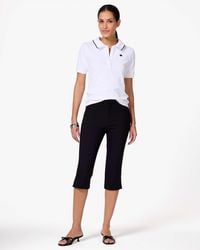 Kate Spade - Ruffle Logo Polo Shirt - Lyst