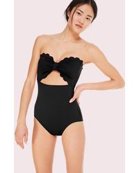 kate spade scallop bathing suit