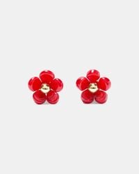 Kate Spade - Summer Daze Flower Studs - Lyst
