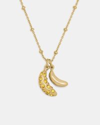 Kate Spade - Summer Daze Banana Pendant - Lyst