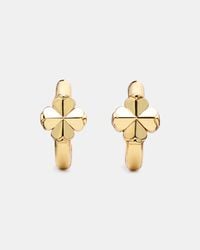 Kate Spade - Kate Spade Spade Flower Huggies Earring - Lyst