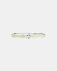 Kate Spade - Kate Spade Everyday Spade Thin Enamel Bangle - Lyst