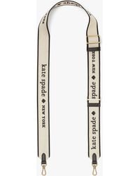 Kate Spade - Kate Spade Logo Webbing Bag Strap - Lyst