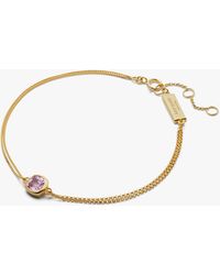 Kate Spade - Kate Spade Fine Time To Shine Gem Bracelet - Lyst